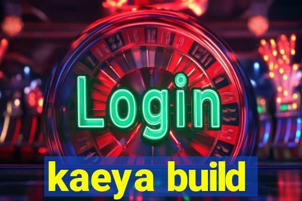 kaeya build