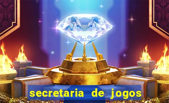 secretaria de jogos e apostas