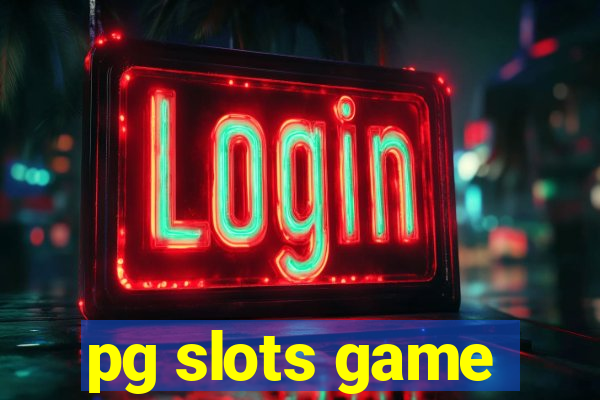 pg slots game