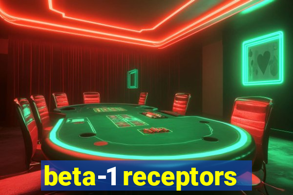 beta-1 receptors