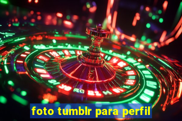 foto tumblr para perfil