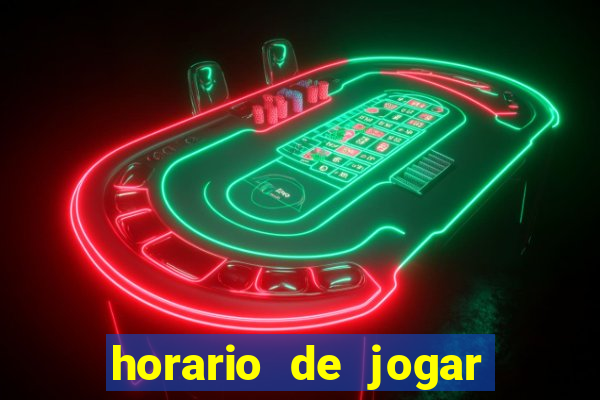 horario de jogar fortune ox