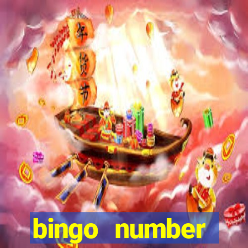 bingo number generator online