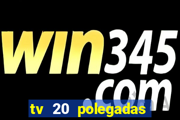 tv 20 polegadas casas bahia