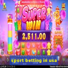 sport betting in usa