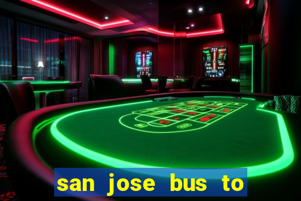 san jose bus to la fortuna