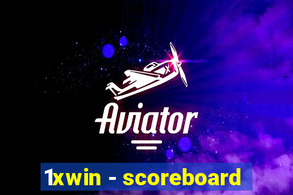 1xwin - scoreboard