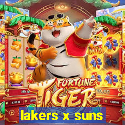 lakers x suns