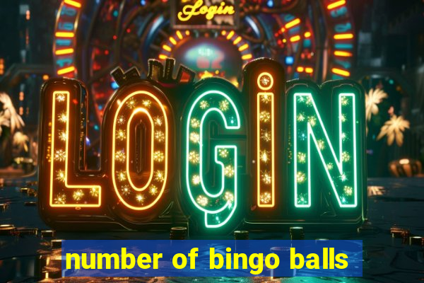 number of bingo balls