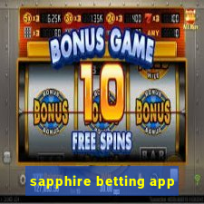 sapphire betting app