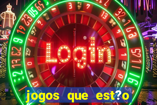 jogos que est?o pagando no cadastro