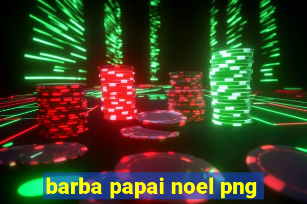 barba papai noel png