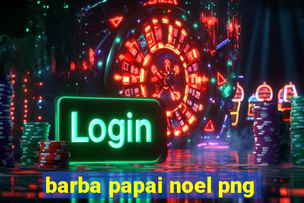 barba papai noel png