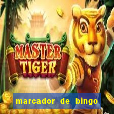 marcador de bingo com ima