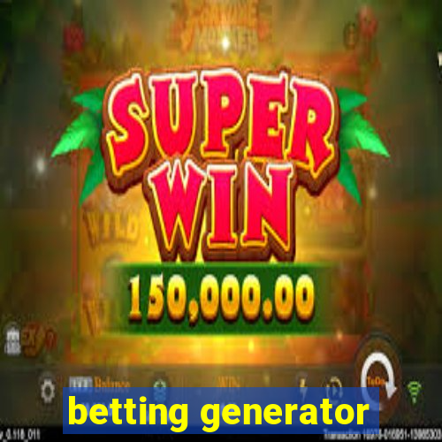 betting generator