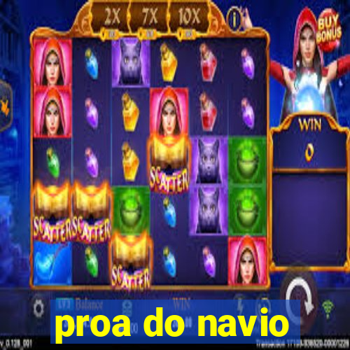 proa do navio