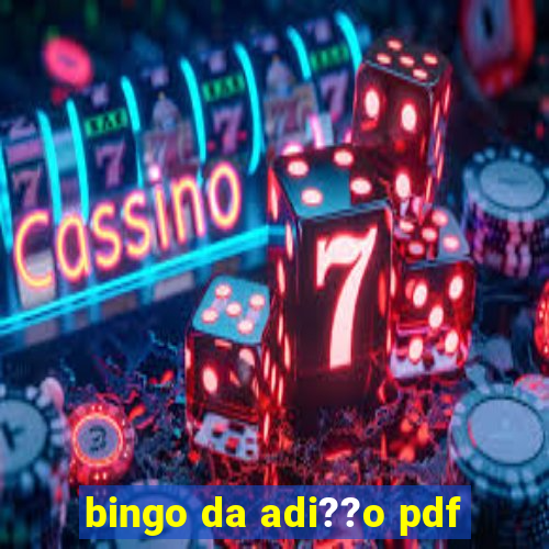 bingo da adi??o pdf