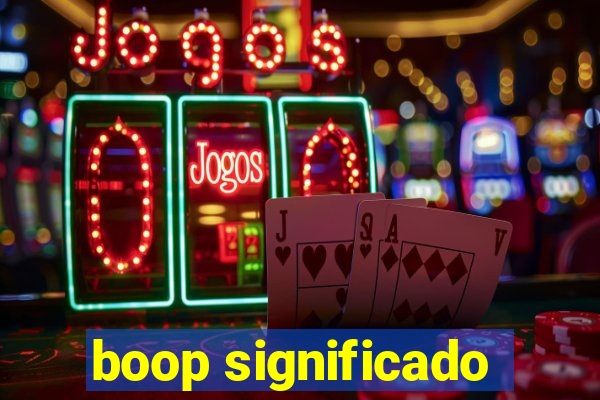 boop significado