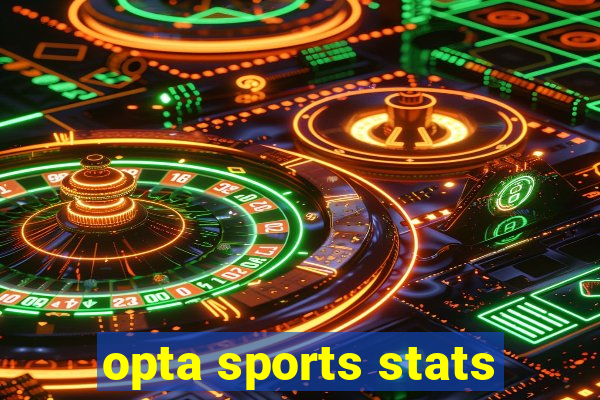 opta sports stats