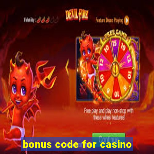 bonus code for casino