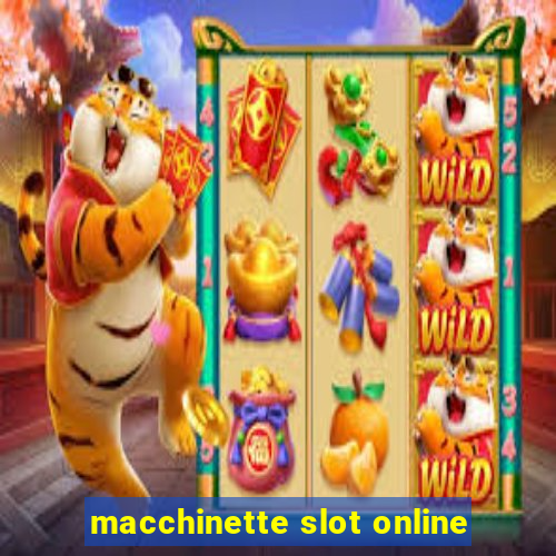 macchinette slot online