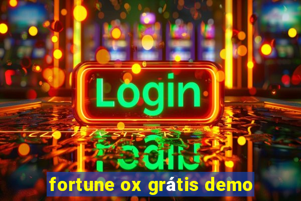 fortune ox grátis demo