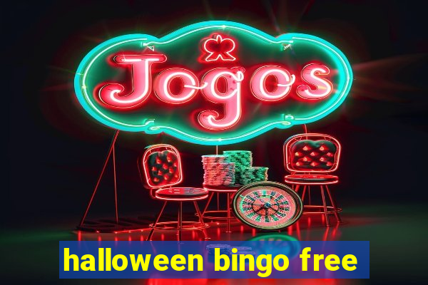 halloween bingo free