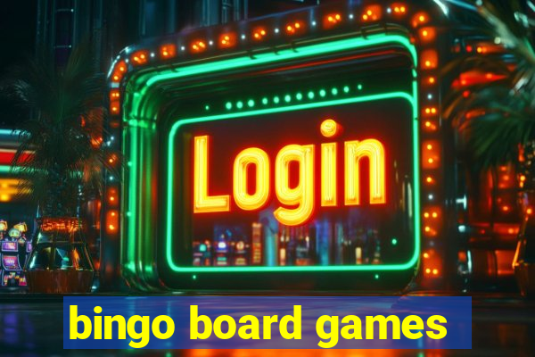 bingo board games