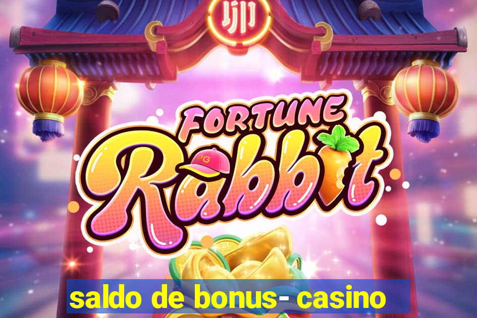 saldo de bonus- casino