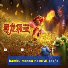 bambu mosso natural pre莽o