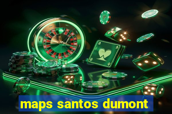 maps santos dumont