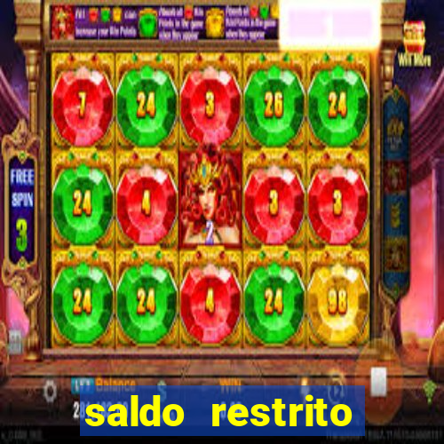 saldo restrito estrela bet