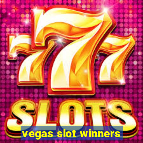 vegas slot winners