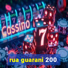 rua guarani 200