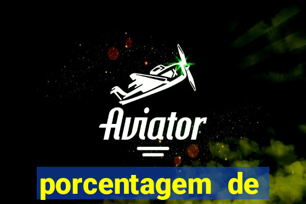 porcentagem de jogos slot