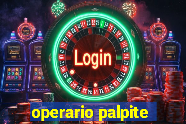 operario palpite