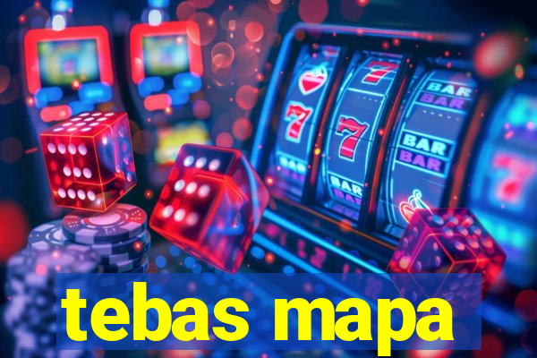 tebas mapa