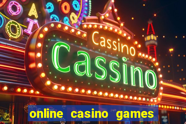 online casino games for real cash