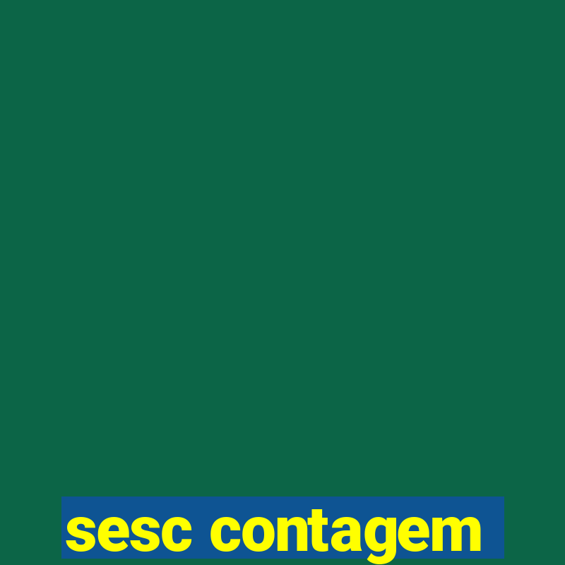 sesc contagem