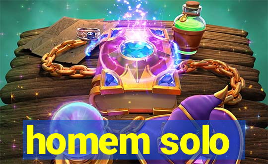 homem solo