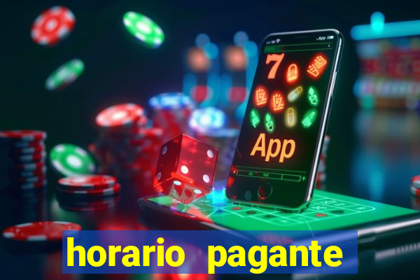 horario pagante fortune tiger