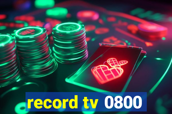 record tv 0800