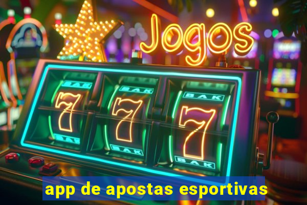 app de apostas esportivas