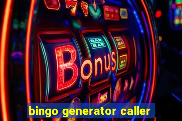 bingo generator caller