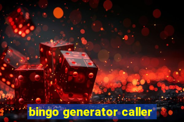 bingo generator caller