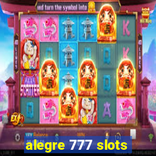 alegre 777 slots