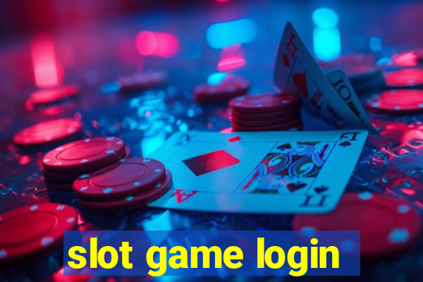 slot game login