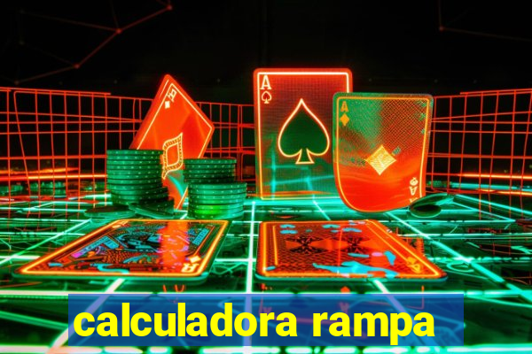 calculadora rampa