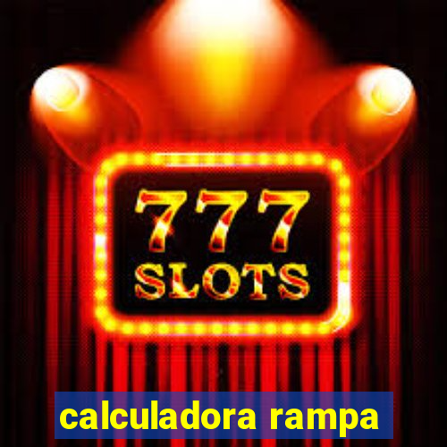 calculadora rampa