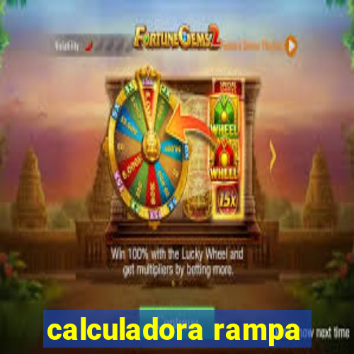 calculadora rampa